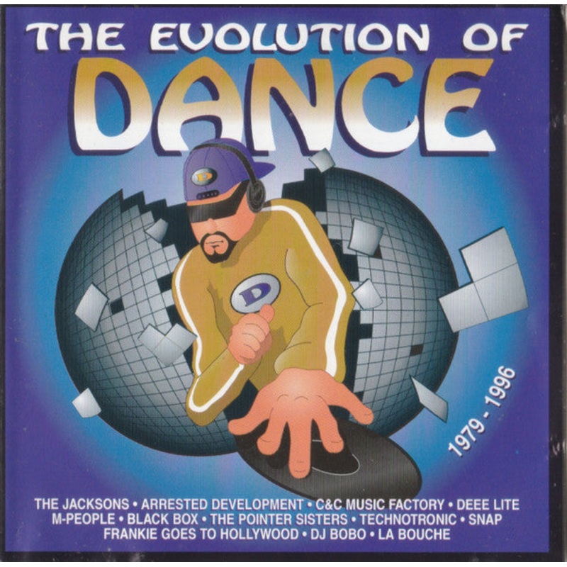 Various – The Evolution Of Dance 1979 – 1996 (2xCD, Comp, Mixed) (Very Good Plus (VG+))