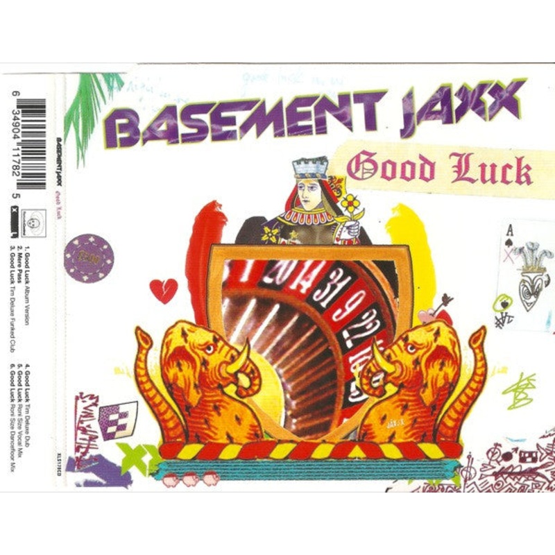 Basement Jaxx – Good Luck (CD, Single) (Very Good Plus (VG+))