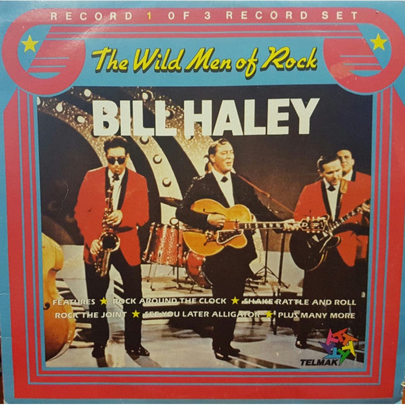 Bill Haley – The Wild Men of Rock Bill Haley (LP) (Very Good Plus (VG+))