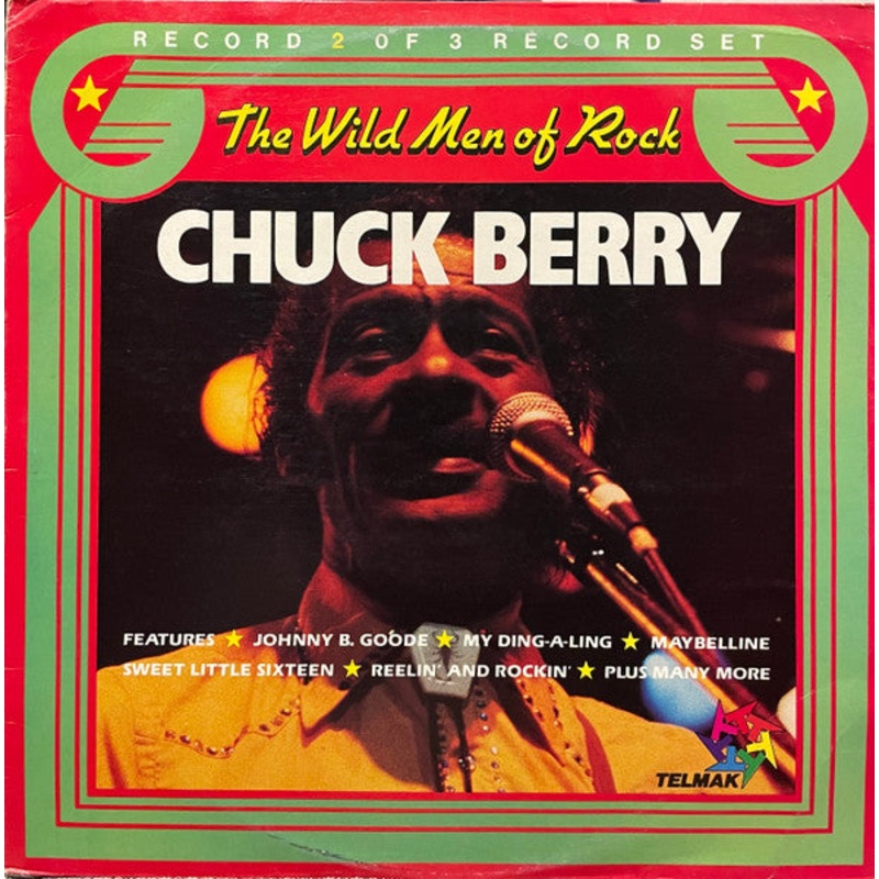 Chuck Berry – The Wild Men of Rock (LP, Comp, Rec) (Very Good Plus (VG+))