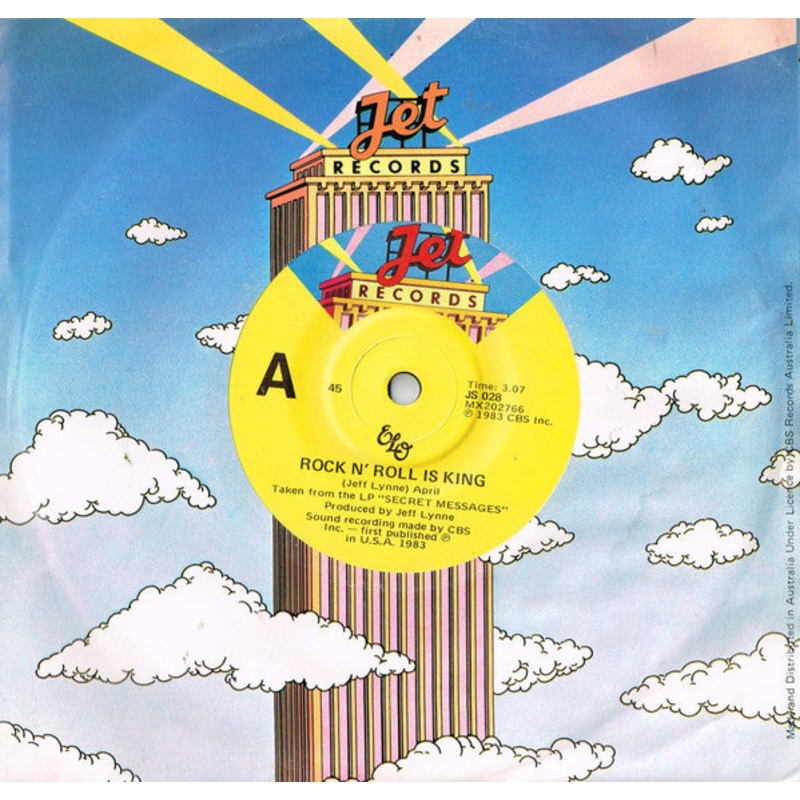 ELO* – Rock N’ Roll Is King (7, Single) (Very Good (VG))