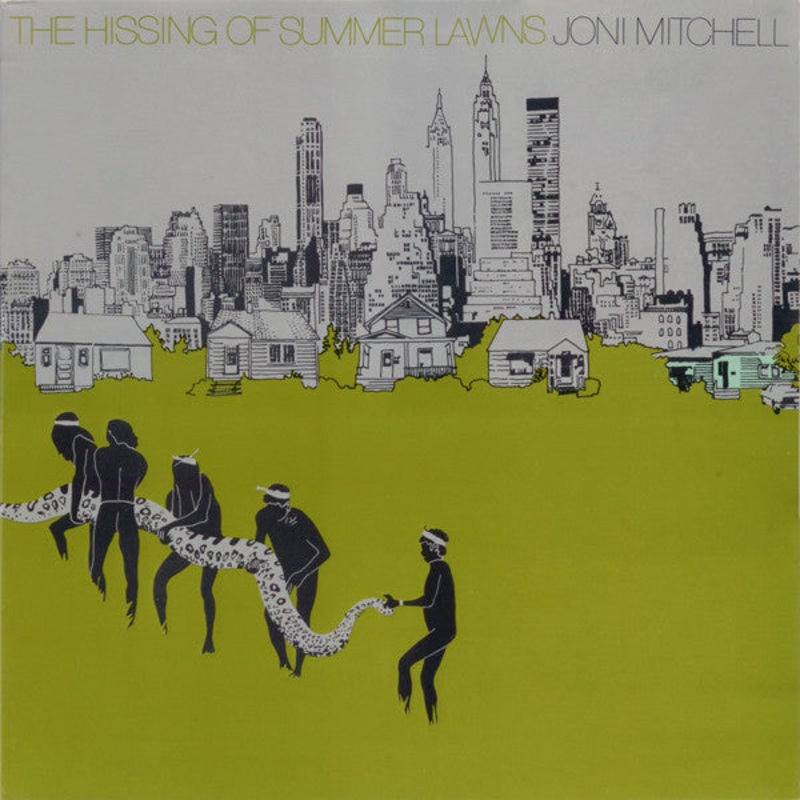 Joni Mitchell – The Hissing Of Summer Lawns (LP, Album, Gat) (Good Plus (G+))