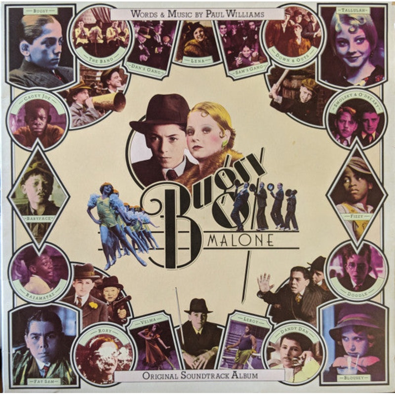 Paul Williams  – Bugsy Malone (Original Soundtrack Recording) (LP, Album, Gat) (Very Good Plus (VG+))