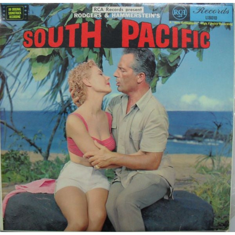 Rodgers & Hammerstein – RCA Victor Presents Rodgers & Hammerstein’s South Pacific (An Original Soundtrack Recording) (LP) (Very Good Plus (VG+))