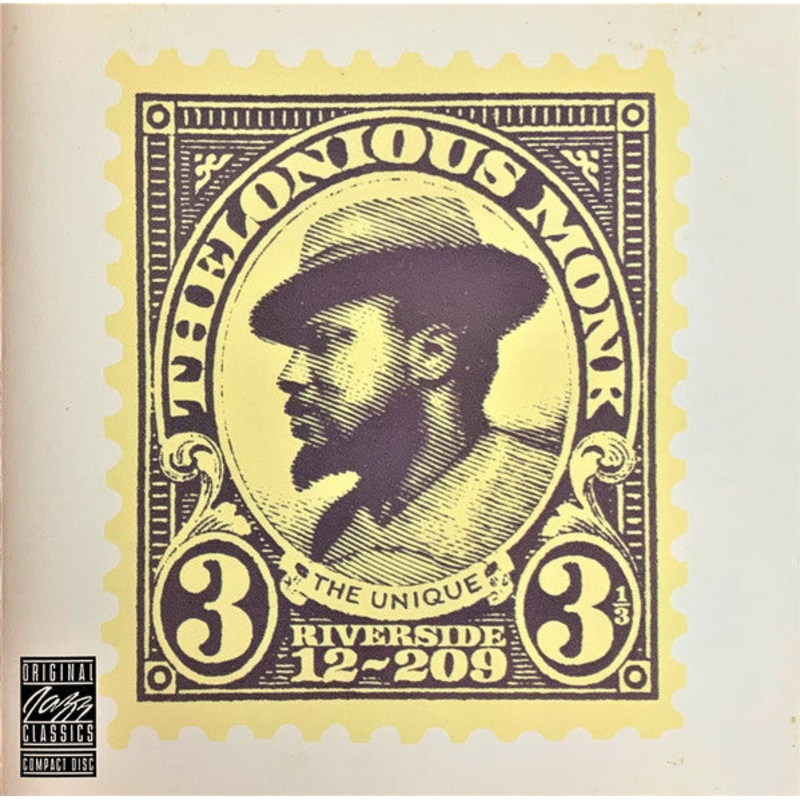 Thelonious Monk – The Unique Thelonious Monk (CD, Album, RE, RM) (Very Good Plus (VG+))