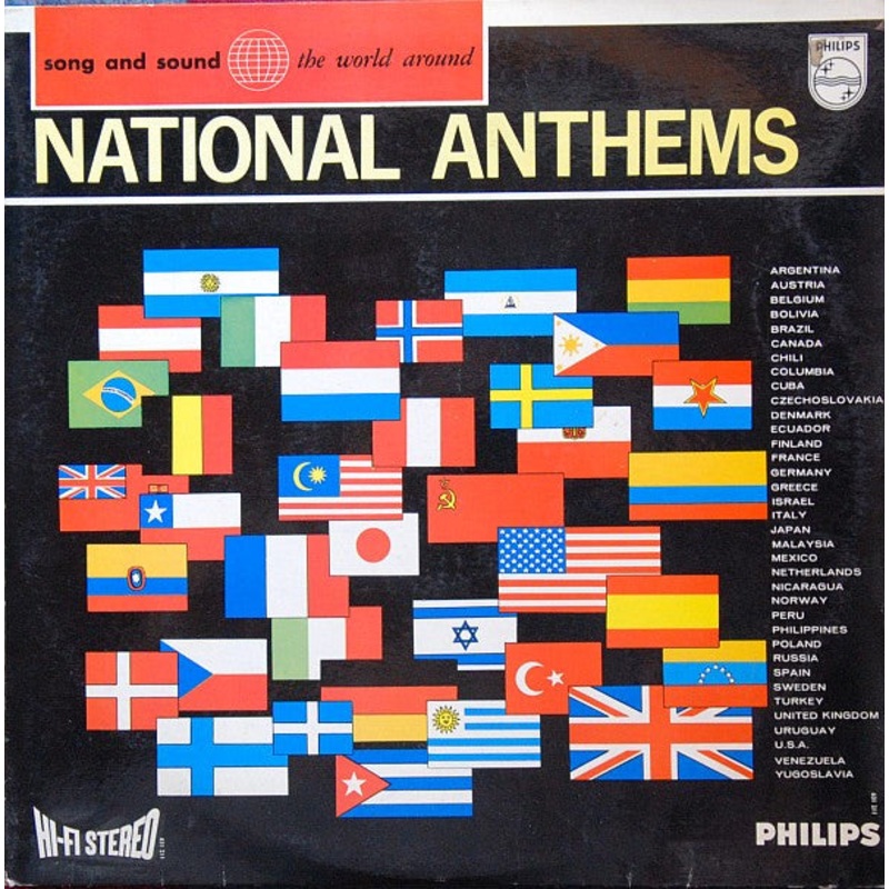 Yosaku Suma, Band Of The Central Guard* – National Anthems (LP) (Very Good Plus (VG+))
