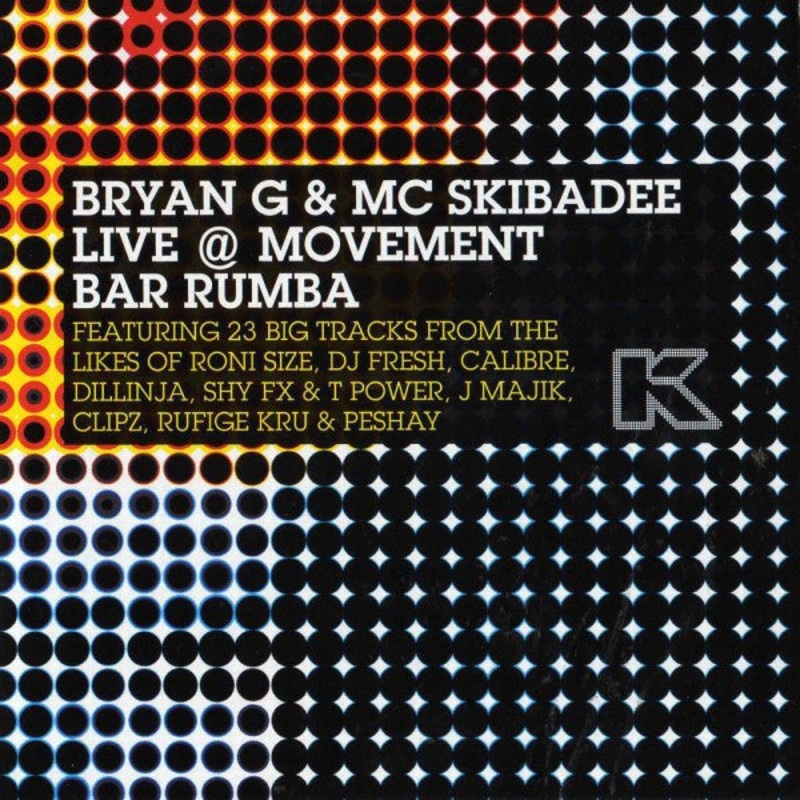 Bryan Gee & Skibadee – Bryan G & MC Skibadee Live @ Movement Bar Rumba (CD, Mixed) (Very Good Plus (VG+))