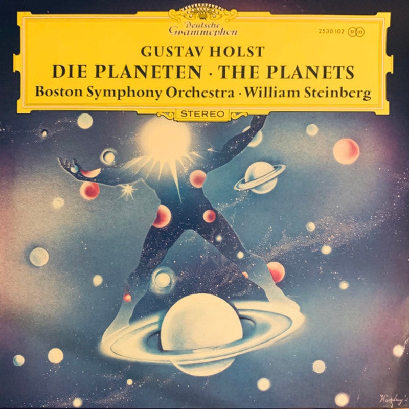 Gustav Holst – William Steinberg  Boston Symphony Orchestra – Die Planeten = The Planets (LP, Album) (Very Good Plus (VG+))