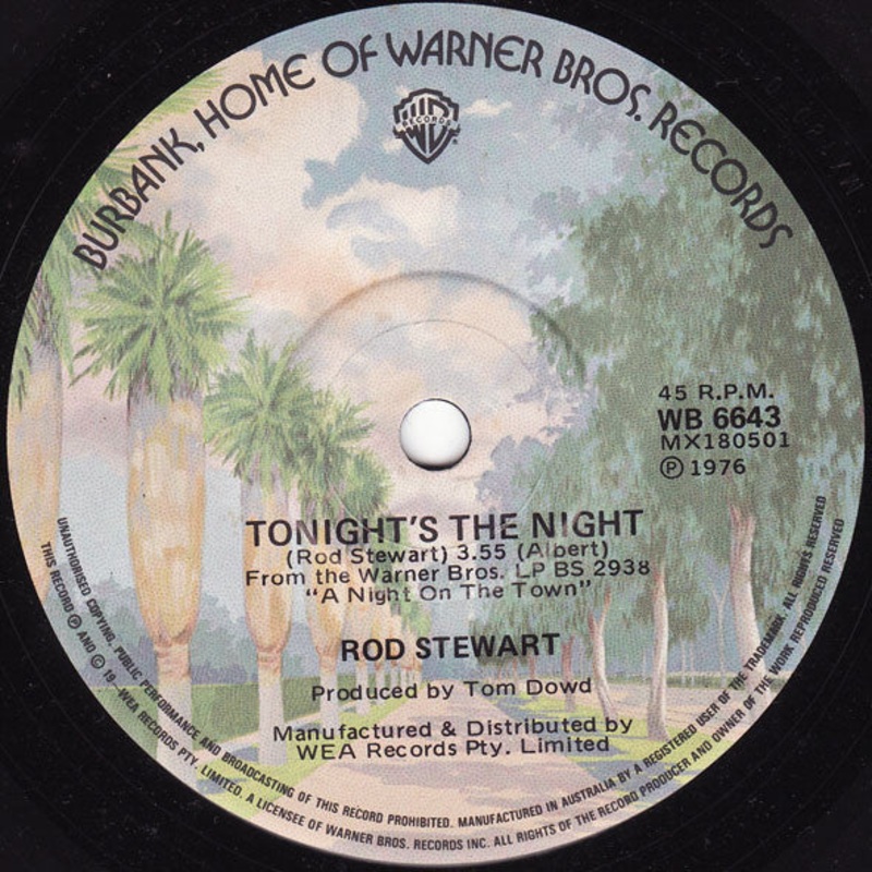 Rod Stewart – Tonight’s The Night (7) (Very Good Plus (VG+))