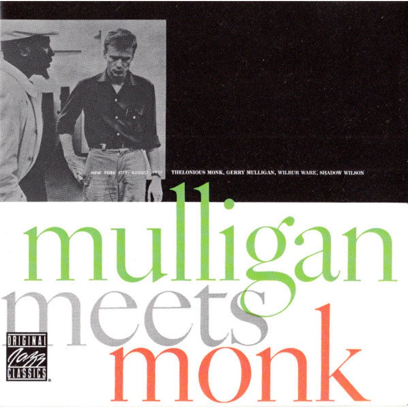 Thelonious Monk And Gerry Mulligan – Mulligan Meets Monk (CD, Album, Mono, RE, RM, DAD) (Very Good Plus (VG+))