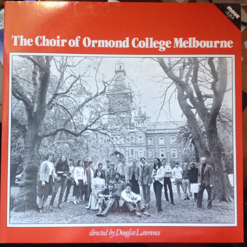 Choir Of Ormond College Directed By Douglas Lawrence – The Choir Of Ormond College Melbourne (LP, Album, Gat) (Very Good Plus (VG+))