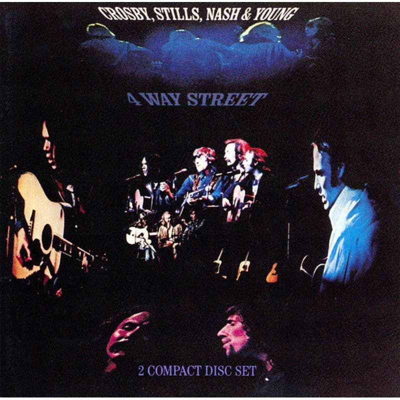 Crosby, Stills, Nash & Young – 4 Way Street (2xCD, Album, RE, RM, RP, Cin) (Very Good Plus (VG+))