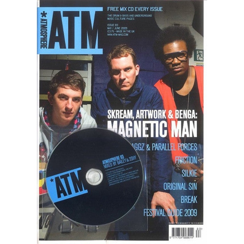 DJ Bailey & MC 2Shy – Atmosphere 83 (CD, Mixed) (Good Plus (G+))