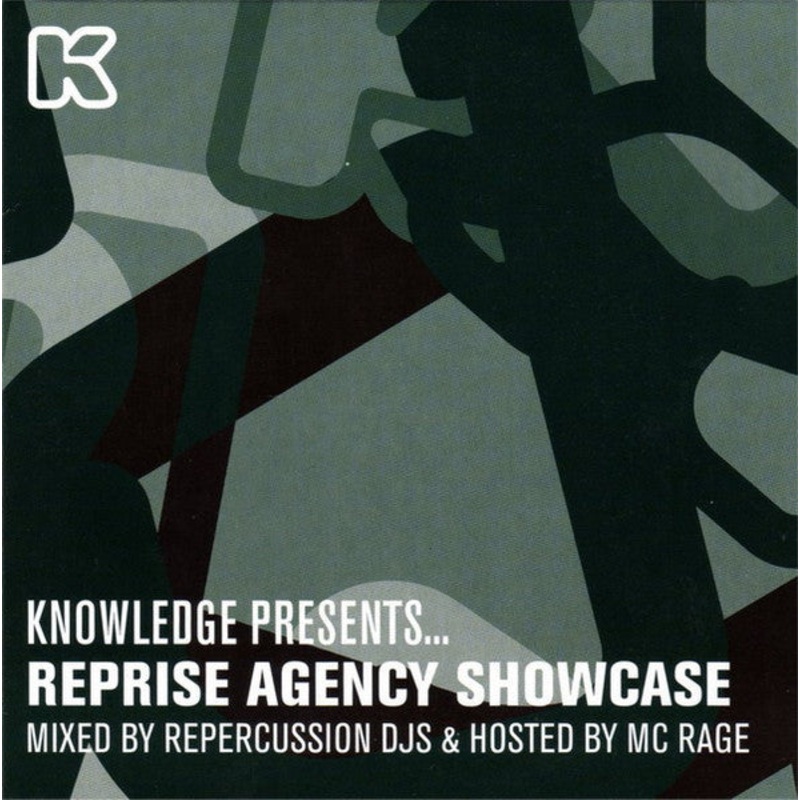 Repercussion DJs & MC Rage  – Knowledge Presents Reprise Agency Showcase (CD, Comp, Mixed) (Very Good Plus (VG+))