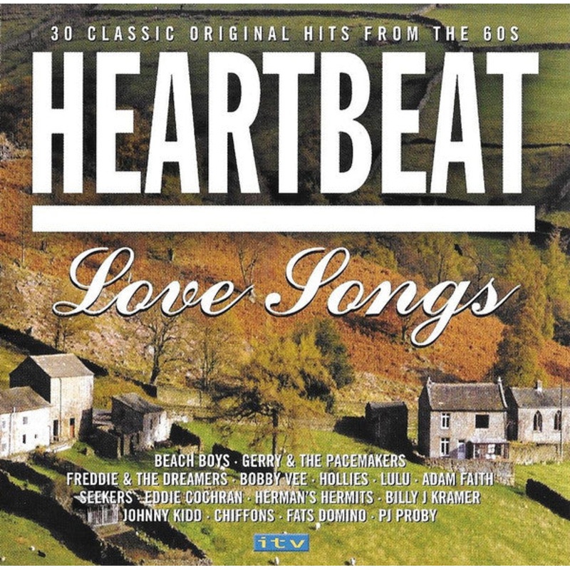 Various – Heartbeat Love Songs – 30 Classic Original Hits From The 60s (CD, Comp, Copy Prot.) (Very Good Plus (VG+))