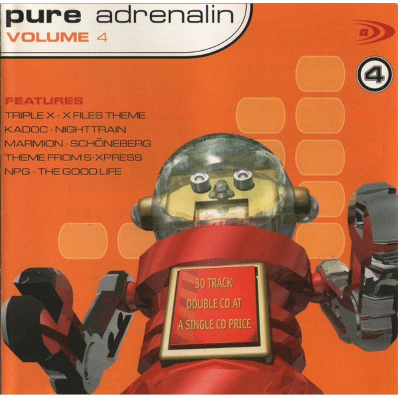 Various – Pure Adrenalin Volume 4 (2xCD, Comp) (Very Good (VG))