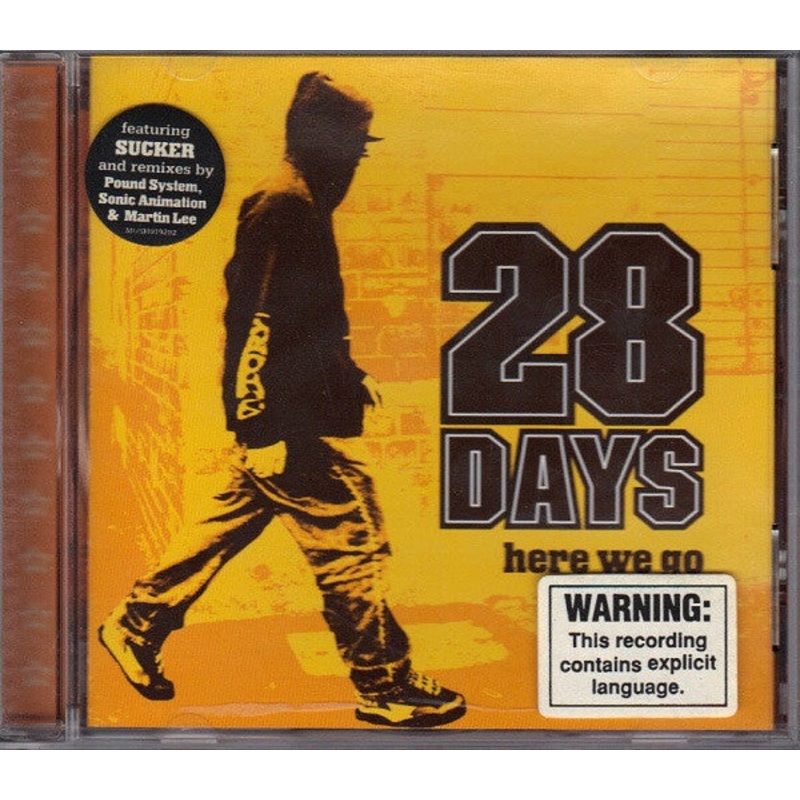 28 Days – Here We Go (CD, EP) (Good Plus (G+))
