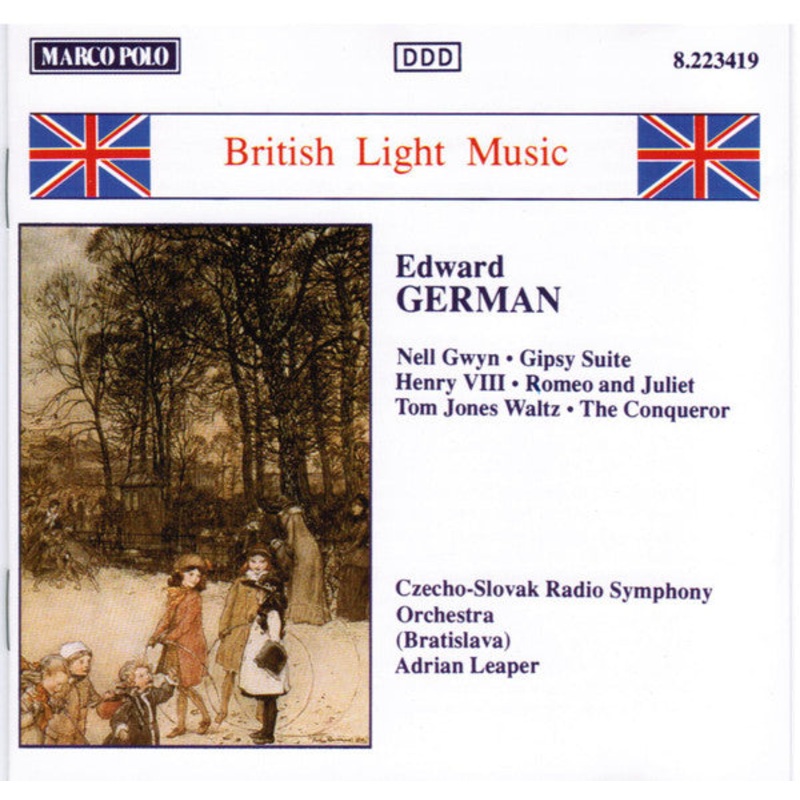 Edward German – Slovak Radio Symphony Orchestra, Adrian Leaper – British Light Music: Edward German (CD, Album) (Very Good (VG))