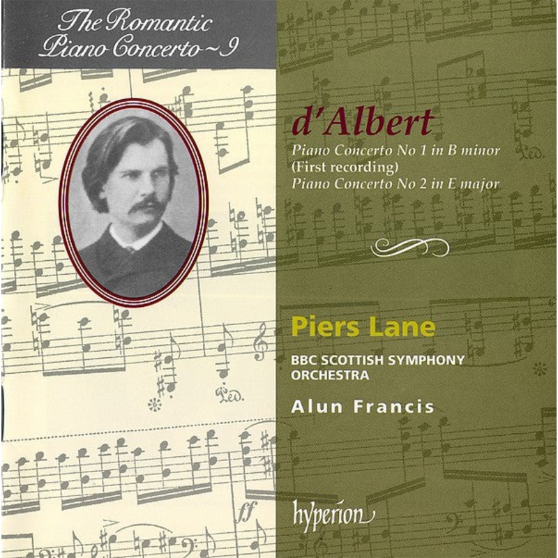 Eugen D’Albert – Piers Lane, BBC Scottish Symphony Orchestra, Alun Francis – Piano Concerto No 1 In B Minor (First Recording) / Piano Concerto No 2 In E Major (CD, Album) (Very Good Plus (VG+))