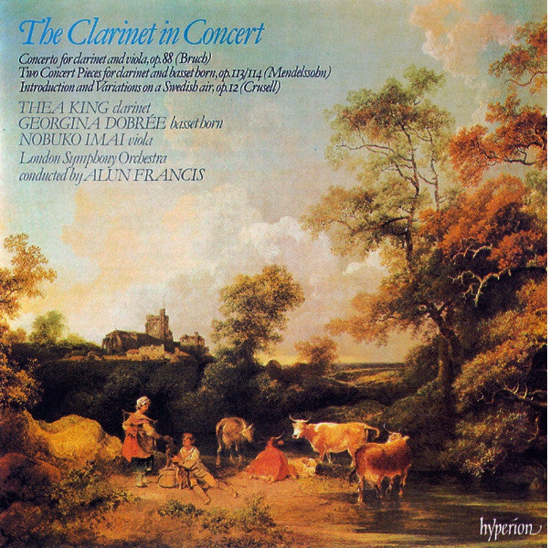 Bruch*, Mendelssohn*, Crusell*, Thea King, Georgina Dobre, Nobuko Imai, London Symphony Orchestra, Alun Francis – The Clarinet In Concert (Concerto For Clarinet And Viola,Op.88 / Two Concert Pieces For Clarinet And Basset Horn,Op.113/114 / Introduction
