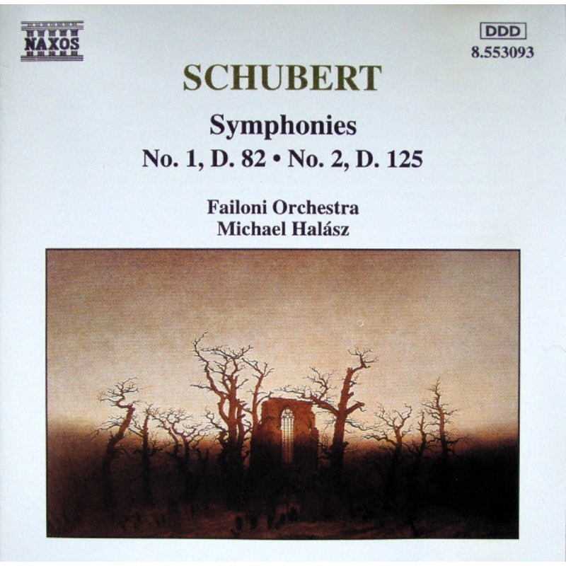 Schubert* – Failoni Orchestra*, Michael Halsz – Symphonies Nos. 1 And 2 (CD, Album) (Very Good Plus (VG+))