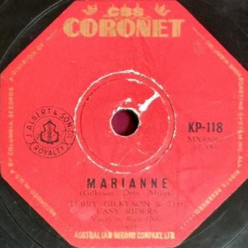 Terry Gilkyson And The Easy Riders – Marianne / Goodbye Chiquita (Shellac, 10) (Very Good Plus (VG+))