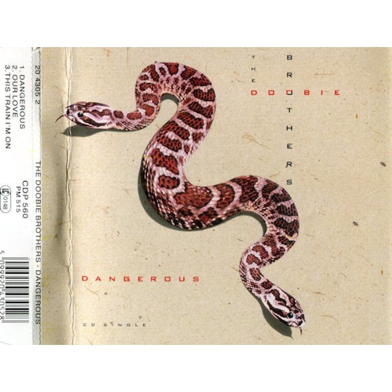 The Doobie Brothers – Dangerous (CD, Single) (Very Good Plus (VG+))