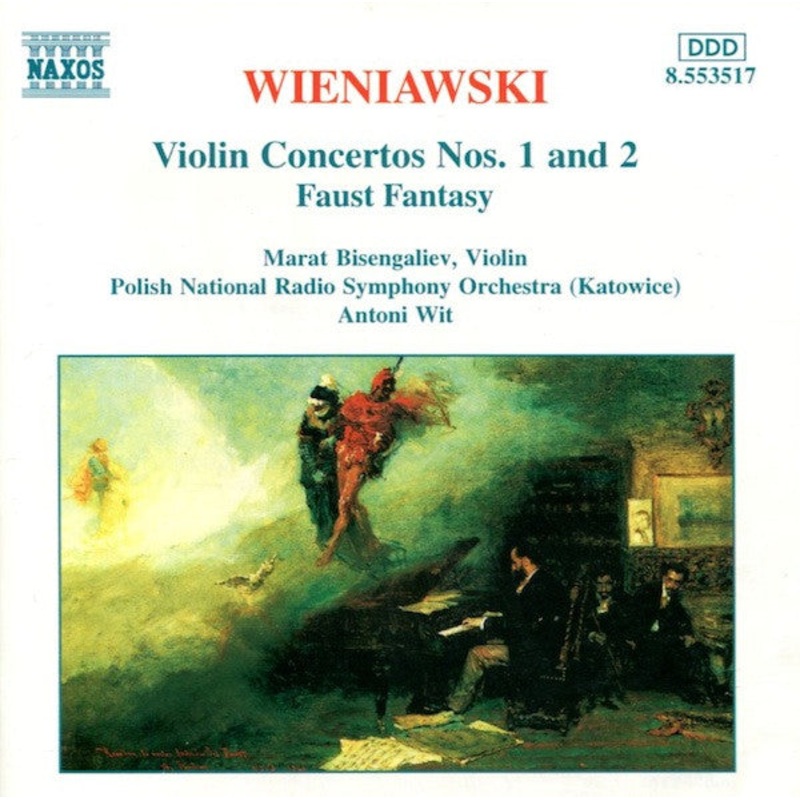 Wieniawski*, Marat Bisengaliev, Polish National Radio Symphony Orchestra (Katowice)*, Antoni Wit – Violin Concertos Nos. 1 And 2 / Faust Fantasy (CD, Album) (Very Good Plus (VG+))