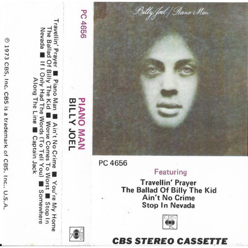 Billy Joel – Piano Man (Cass, Album, Gre) (Fair (F))