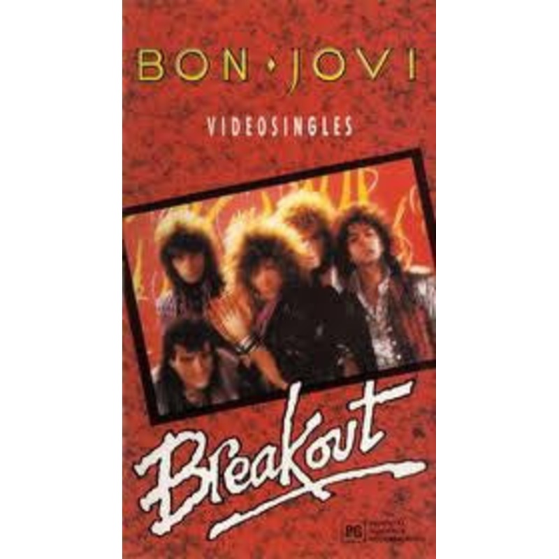 Bon Jovi – Videosingles Breakout (VHS, Comp, PAL) (Very Good Plus (VG+))