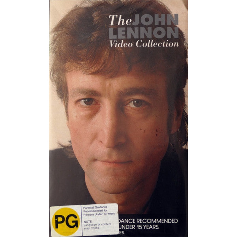 John Lennon – The John Lennon Video Collection (VHS, Comp, PAL) (Very Good Plus (VG+))