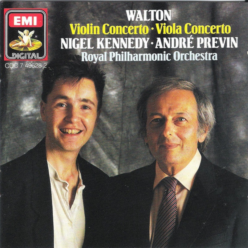 Walton* – Nigel Kennedy, Andr Previn, Royal Philharmonic Orchestra – Violin Concerto  Viola Concerto (CD, Album) (Very Good (VG))