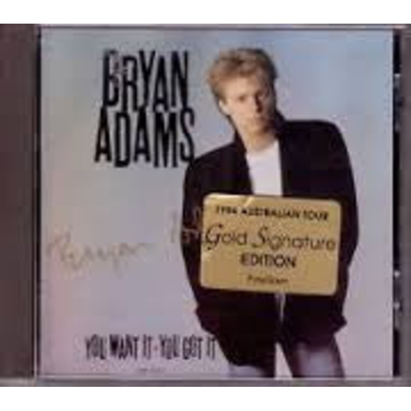 Bryan Adams – You Want It, You Got It (CD, Album, RE, 199) (Very Good Plus (VG+))