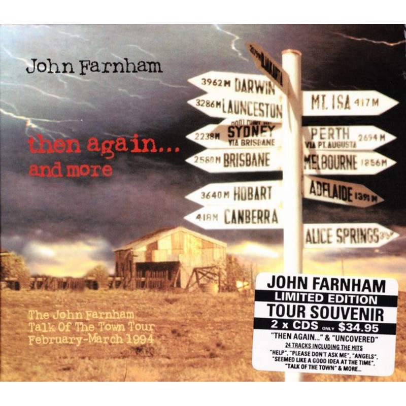 John Farnham – Then Again… And More (CD, Album + CD, Album, RE + Ltd, Tou) (Near Mint (NM or M-))