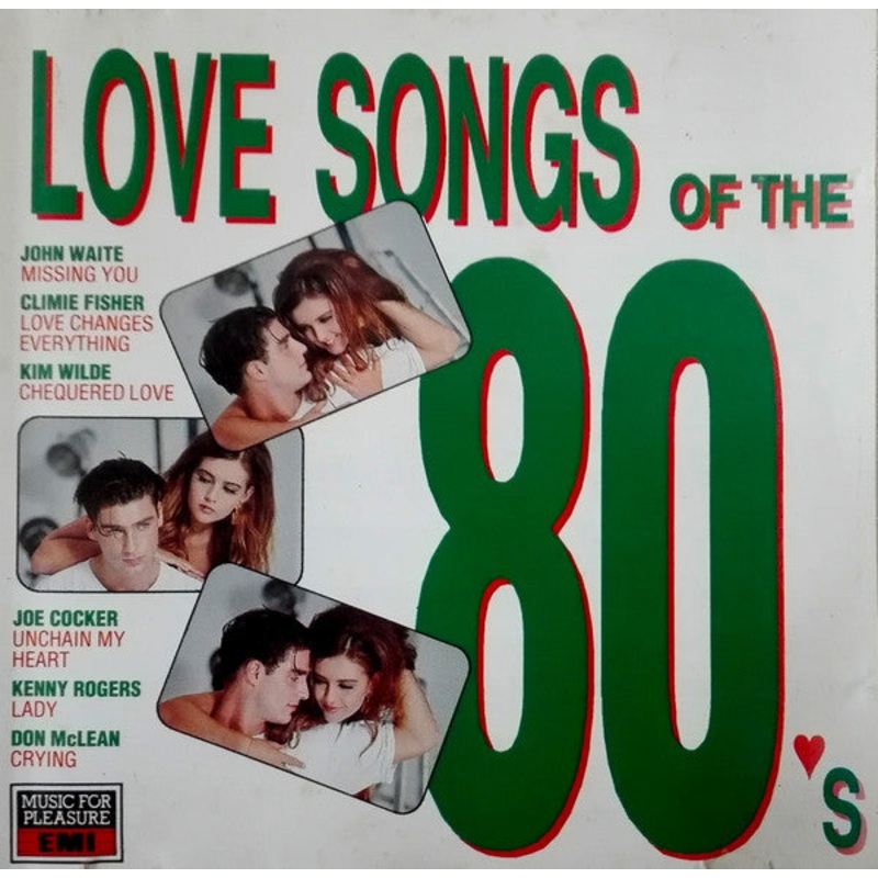 Various – Love Songs Of The 80s (CD, Comp) (Very Good Plus (VG+))