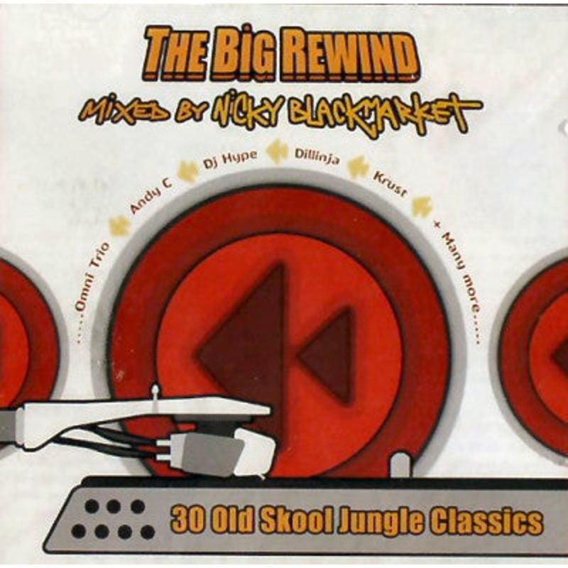 Nicky Blackmarket – The Big Rewind (2xCD, Mixed) (Very Good Plus (VG+))