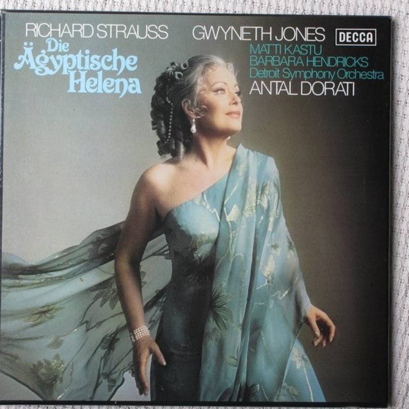 Richard Strauss – Gwyneth Jones, Matti Kastu, Barbara Hendricks, Antal Dorati, Detroit Symphony Orchestra – Die gyptische Helena (3xLP + Box) (Very Good Plus (VG+))