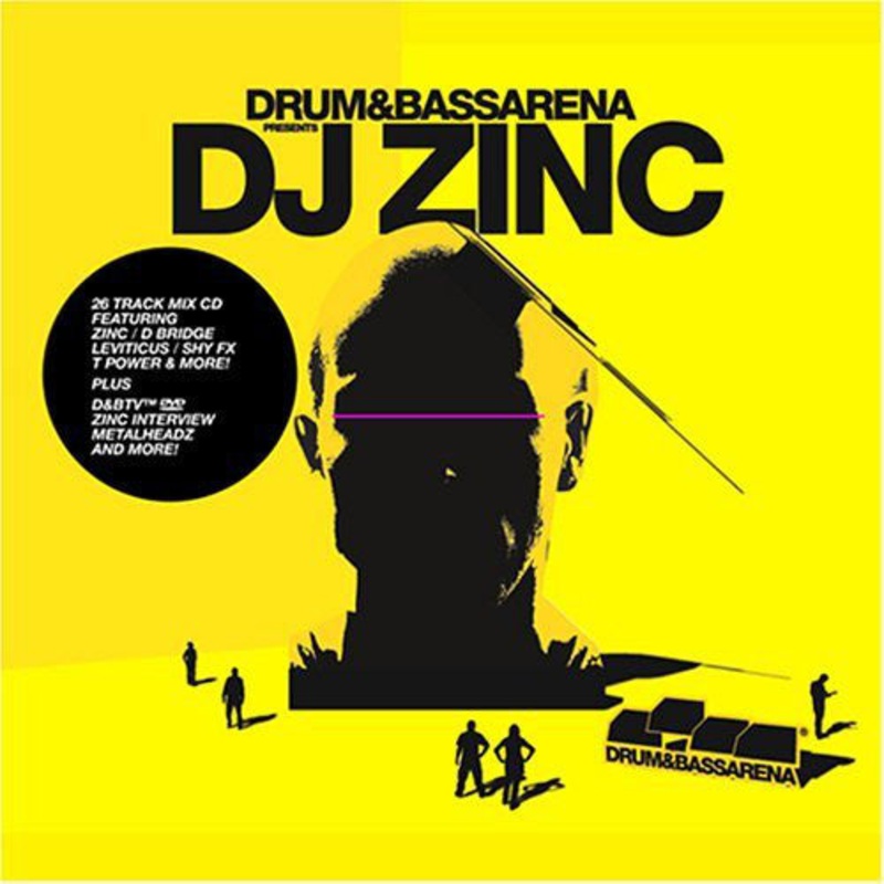 DJ Zinc – Drum & Bass Arena (CDr, Promo) (Very Good (VG))