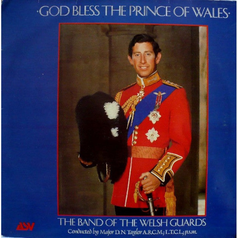 The Band Of The Welsh Guards* – God Bless The Prince Of Wales (LP) (Very Good Plus (VG+))