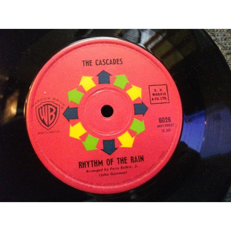 The Cascades  – Rhythm Of The Rain (7, Single) (Good Plus (G+))
