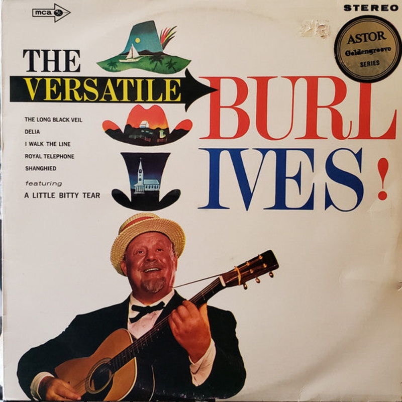 Burl Ives – The Versatile Burl Ives! (LP, Album, RE) (Very Good Plus (VG+))