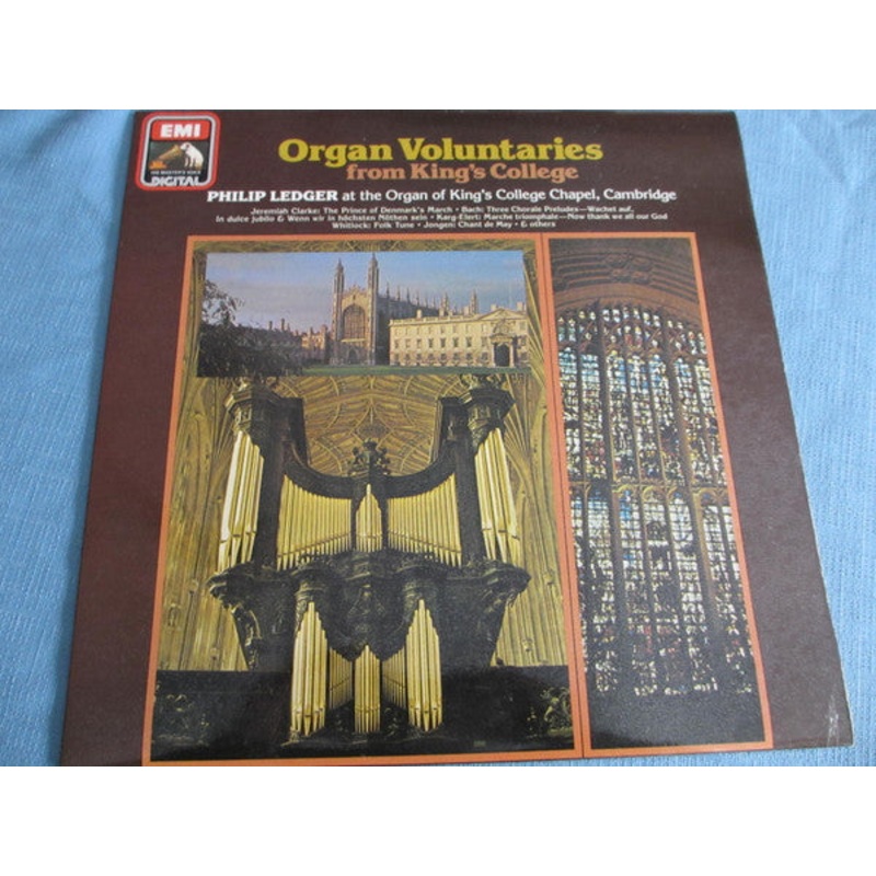 Philip Ledger – Organ Voluntaries From King’s (LP, Album, RP) (Very Good Plus (VG+))