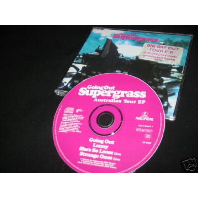 Supergrass – Going Out (Australian Tour EP) (CD, EP, Single) (Very Good Plus (VG+))
