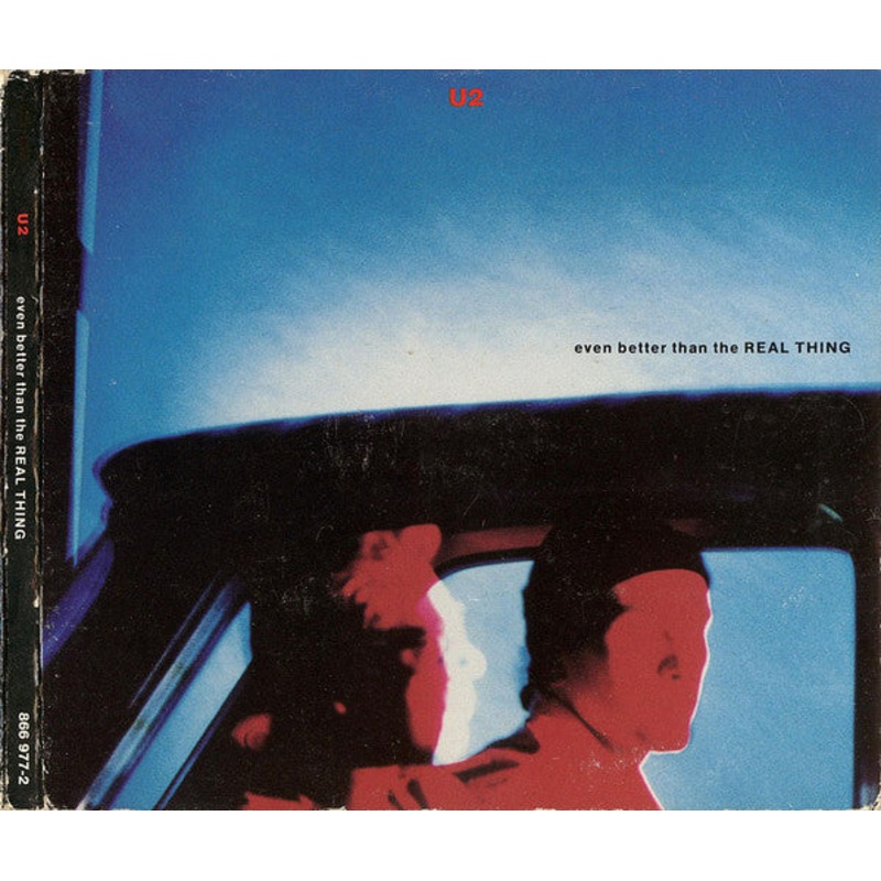 U2 – Even Better Than The Real Thing (CD, Single, Dig) (Very Good Plus (VG+))