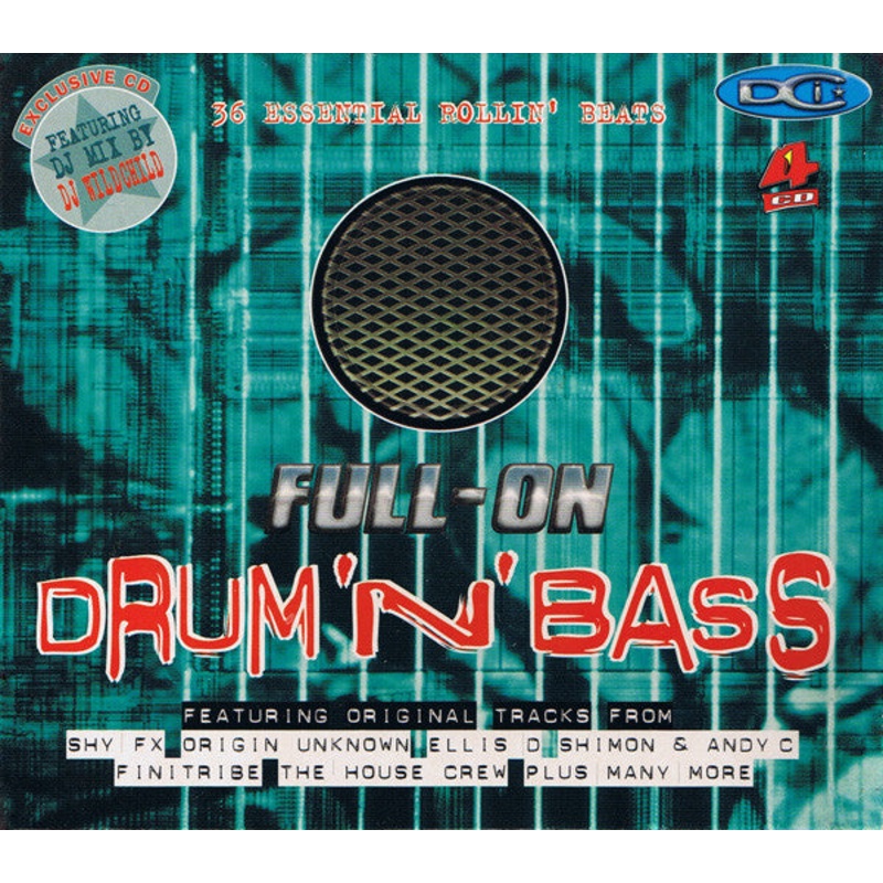 Various – Full-On Drum ‘N’ Bass (3xCD, Comp + CD, Mixed + Box) (Very Good Plus (VG+))