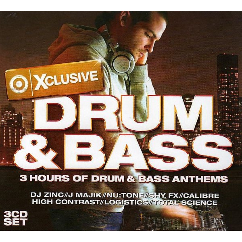 Various – Xclusive Drum & Bass (3xCD, Comp, Mixed + Box) (Very Good Plus (VG+))