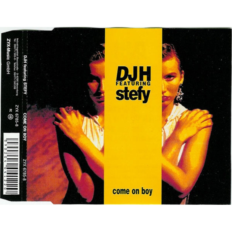 DJH Featuring Stefy* – Come On Boy (CD, Maxi) (Very Good (VG))