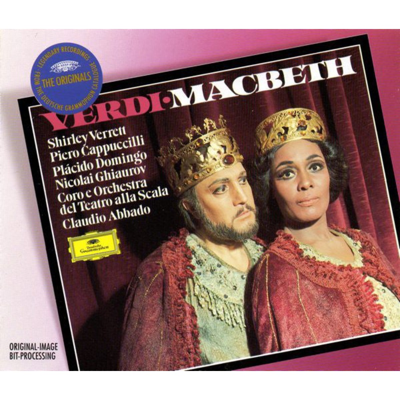 Verdi* – Shirley Verrett, Piero Cappuccilli, Plcido Domingo*, Nicolai Ghiaurov, Coro* e Orchestra Del Teatro Alla Scala, Claudio Abbado – Macbeth (2xCD, Album, RE, RM) (Mint (M))