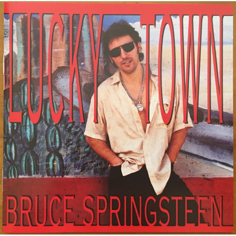Bruce Springsteen – Lucky Town (CD, Album, RE) (Very Good Plus (VG+))