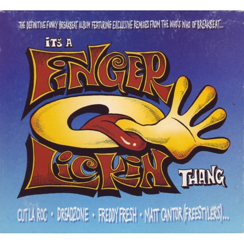 Various – It’s A Finger Lickin Thang (CD, Mixed + CD, Comp) (Very Good Plus (VG+))